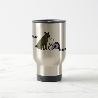 Veterinär- assistentkaffemugg resemugg