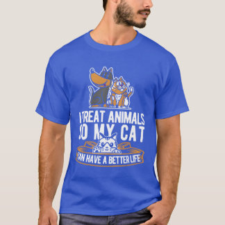 Veterinär Cat-gåva T Shirt