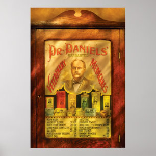 Veterinär - Dr Daniels, veterinär- mediciner Poster