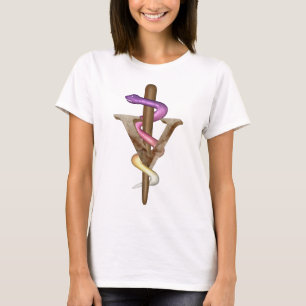Veterinär- Emblem Tee
