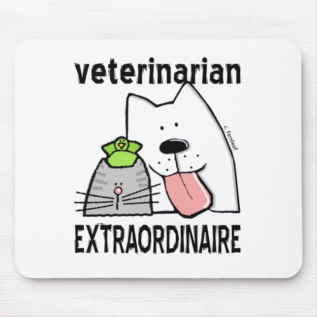Veterinär Extraordinaire Musmatta (Framsidan)