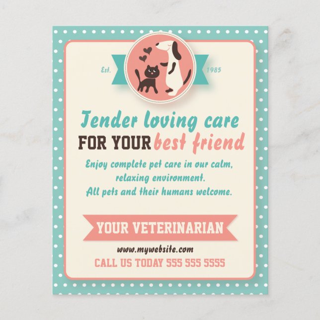 Veterinär Flyer (Framsidan)