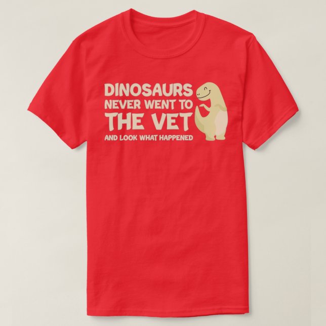 Veterinär Funny Veterinarians T Shirt (Design framsida)