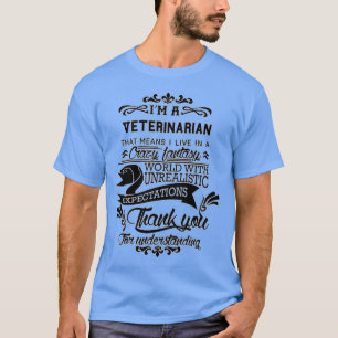 Veterinär Gift Förevarande För manar kvinnor T Shirt