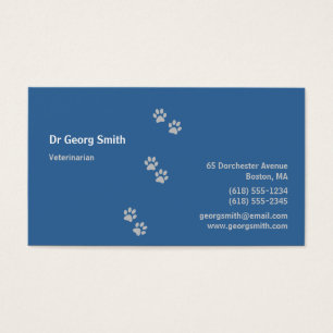 Veterinär info visitkort