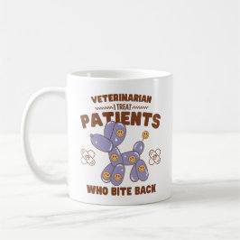 Veterinär: Jag behandlar patienter som bits tillba Kaffemugg
