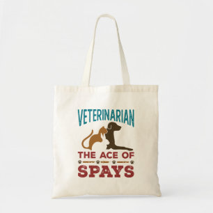 Veterinär Joke The Ace of Spays Tygkasse