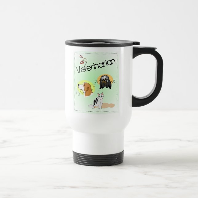 Veterinär- kaffemugg (Höger)