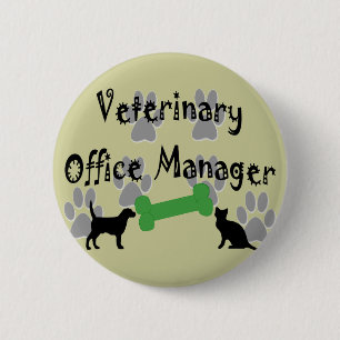 Veterinär- kontorschef knapp