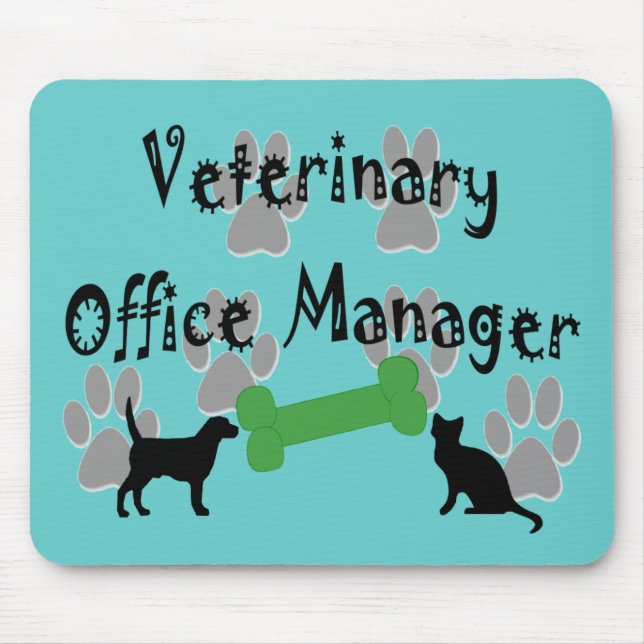 Veterinär- kontorschef musmatta (Framsidan)