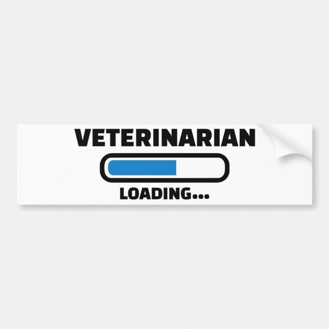 Veterinär- ladda bildekal (Framsidan)