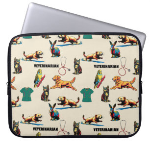 Veterinär laptop fodral
