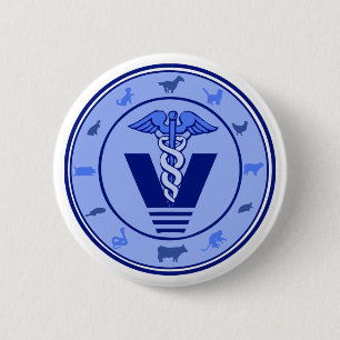 veterinär- logotyp 5 knapp