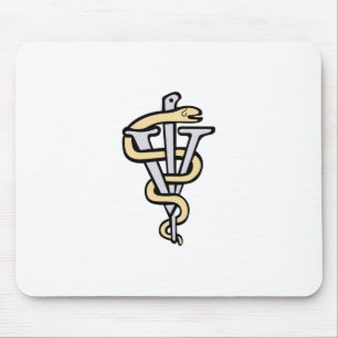 Veterinär- logotyp musmatta