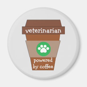 Veterinär med kafé magnet