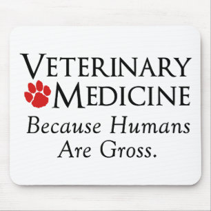 Veterinär- medicin. Därför att människor är Musmatta
