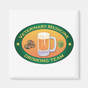 Veterinär- medicin som dricker laget magnet