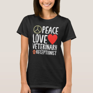 Veterinär Medicine Vet Tech Veterinary Recept T Shirt