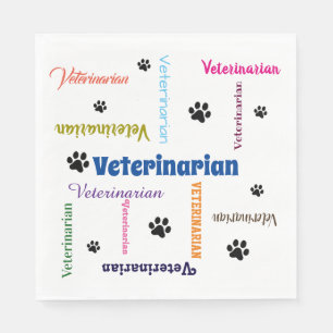 Veterinär Pappersservett