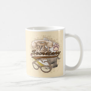 Veterinär sekreterare kaffemugg