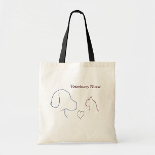 Veterinär- sjuksköterskaanpassade tygkasse