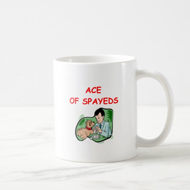 Veterinär- skämt kaffemugg (Höger)
