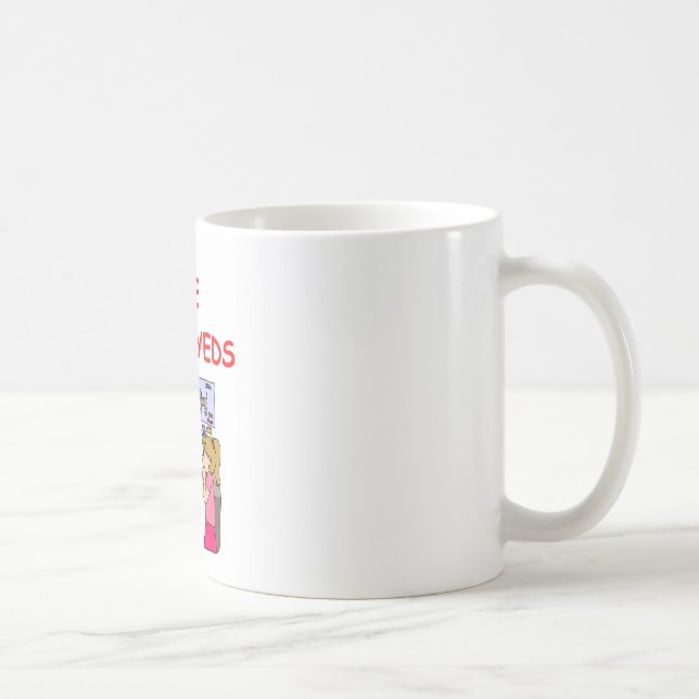 Veterinär- skämt kaffemugg (Höger)