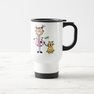 Veterinär- stick figurmugg resemugg