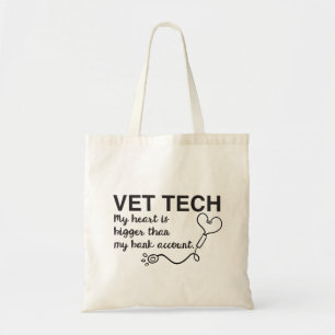 Veterinär- teknikertoto tygkasse