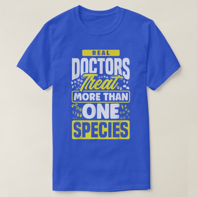 Veterinär Veterinary Science Funny T Shirt (Design framsida)