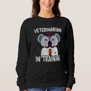 Veterinär vid utbildning av framtida veterinär i D T Shirt
