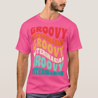 Veterinär Vintage Retro 60s 70:s Vibes T Shirt