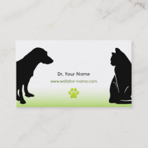 Veterinär- visitkort