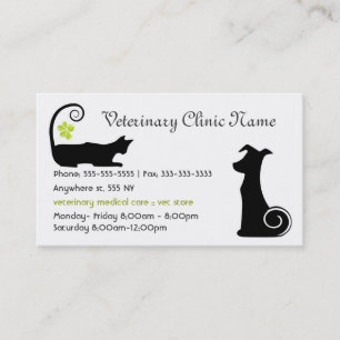 Veterinär- visitkort