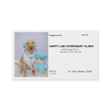 Veterinär visitkort