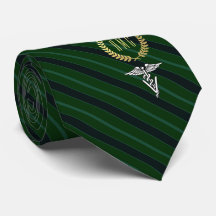 Veterinär- yrkesmässig Monogrammed grönt