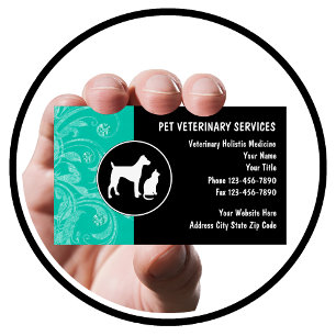 Veterinära Affärskort Visitkort