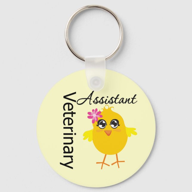 Veterinärassistent Nyckelring (Framsida)