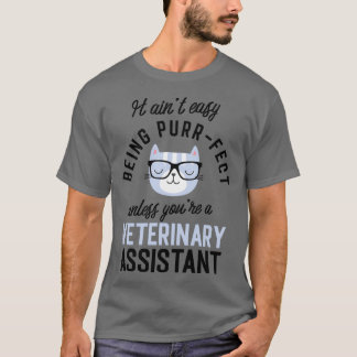 Veterinärassistenternas kattgåvor för Cat Lovers I T Shirt