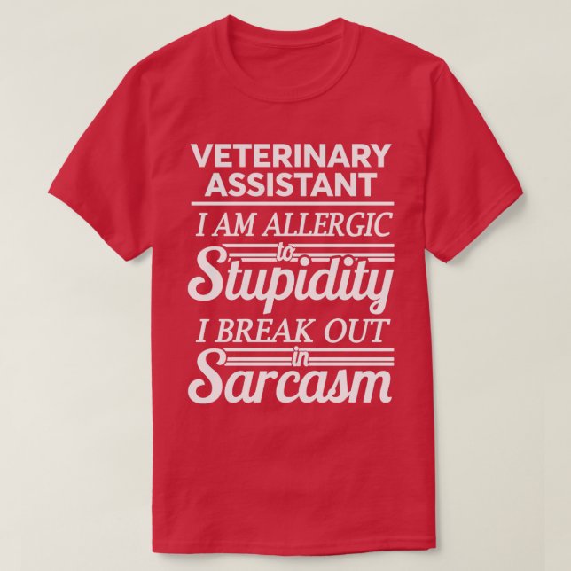 VETERINÄRBISTÅND 1 T SHIRT (Design framsida)