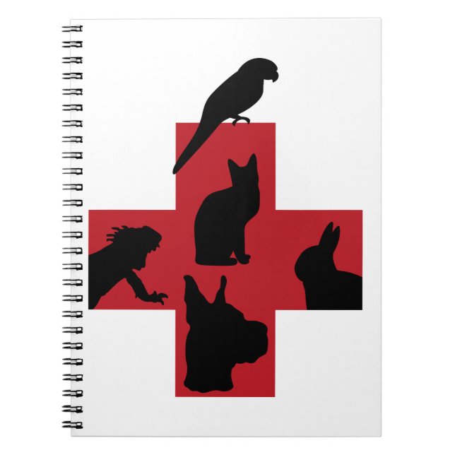 Veterinärdesign Anteckningsbok (Framsidan)