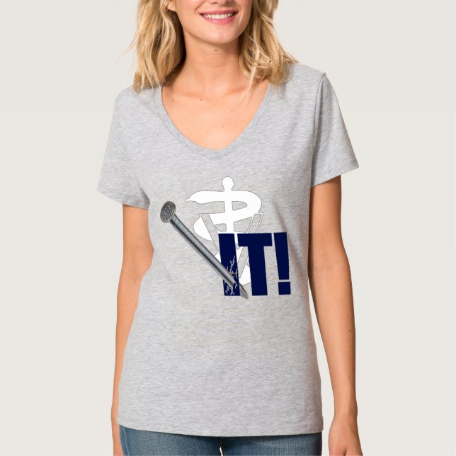 Veterinären Nailed det! T-Shirt (Framsida)