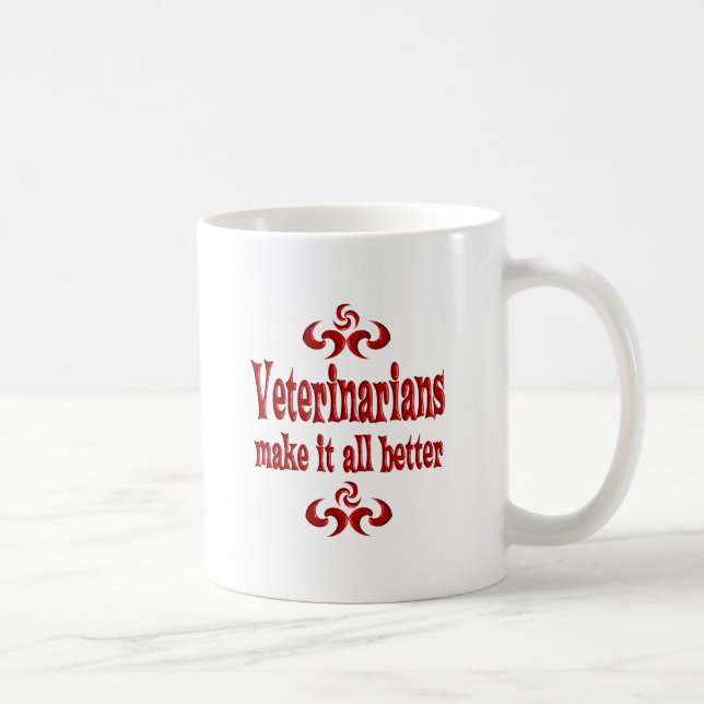 VETERINÄRER GÖR ALLT DET BÄTTRE KAFFEMUGG (Höger)