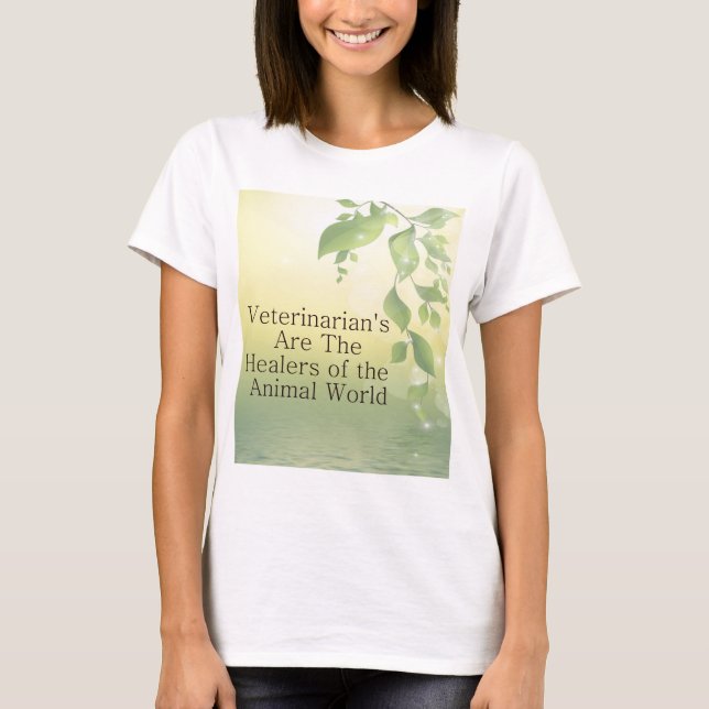 Veterinärer Tee Shirt (Framsida)