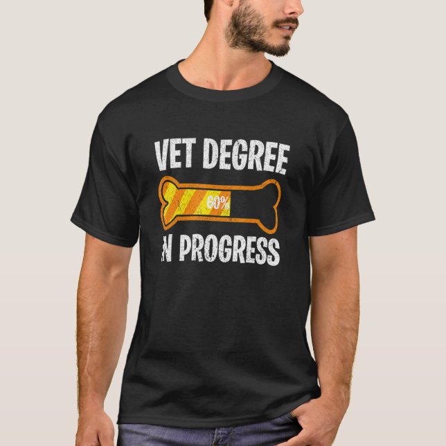 Veterinärexamen i Student under utveckling V T Shirt (Framsida)