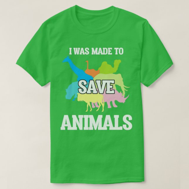Veterinarian Doctor Save Animal Rescuer Vet Tech T Shirt (Design framsida)