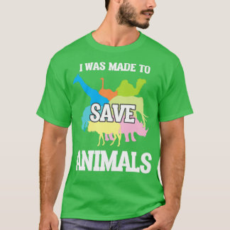 Veterinarian Doctor Save Animal Rescuer Vet Tech T Shirt