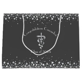 Veterinarian Graduation Grey Silver