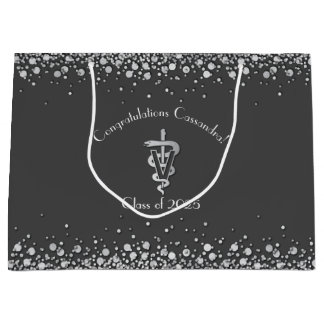 Veterinarian Graduation Grey Silver