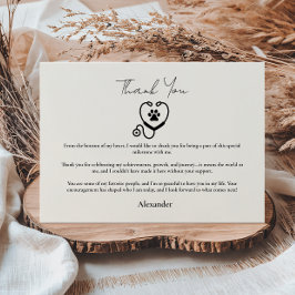 Veterinarian Graduation Party Tack Kort